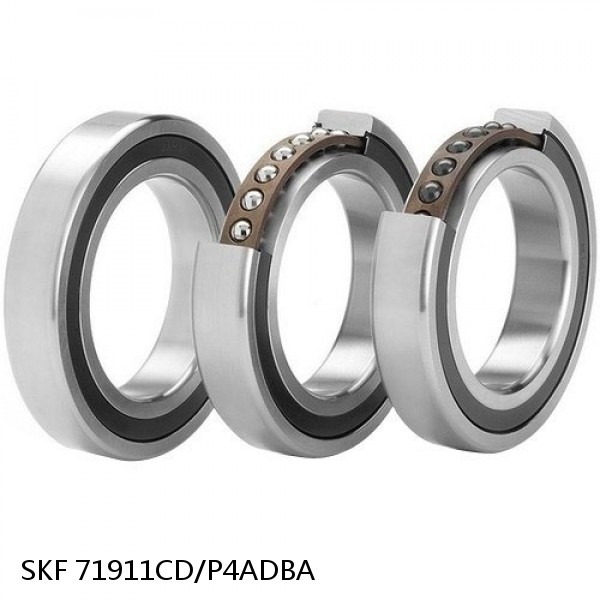 71911CD/P4ADBA SKF Super Precision,Super Precision Bearings,Super Precision Angular Contact,71900 Series,15 Degree Contact Angle