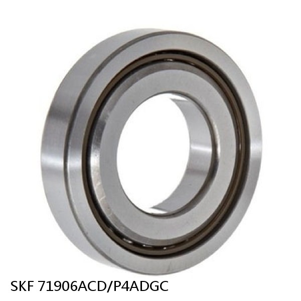 71906ACD/P4ADGC SKF Super Precision,Super Precision Bearings,Super Precision Angular Contact,71900 Series,25 Degree Contact Angle