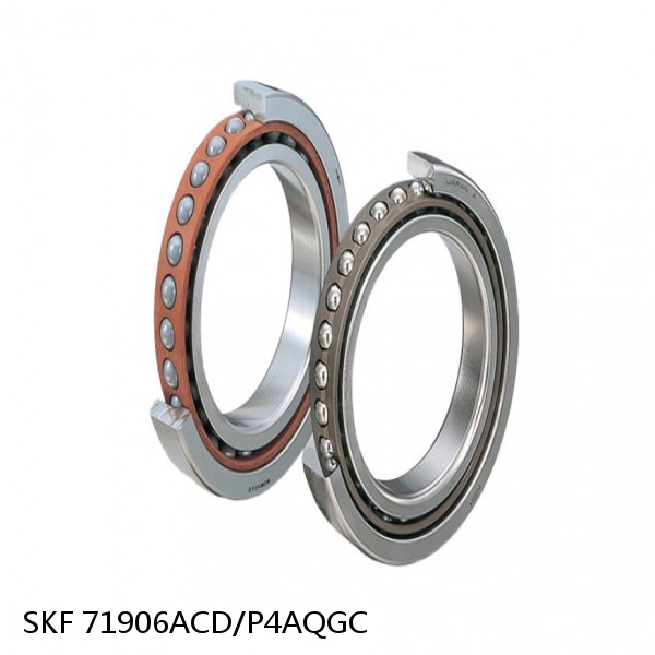 71906ACD/P4AQGC SKF Super Precision,Super Precision Bearings,Super Precision Angular Contact,71900 Series,25 Degree Contact Angle