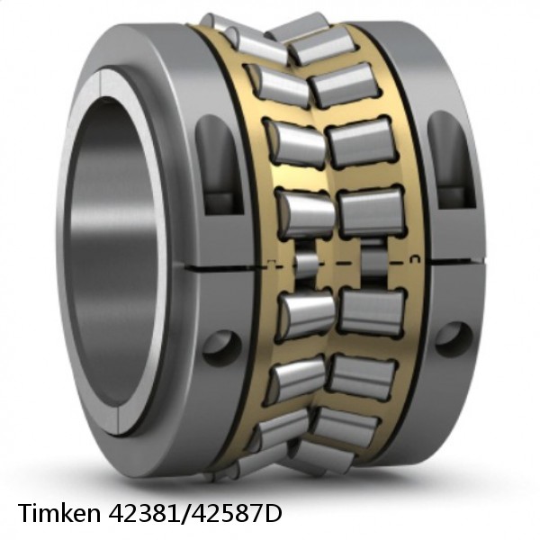 42381/42587D Timken Tapered Roller Bearing Assembly