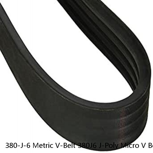 380-J-6 Metric V-Belt 380J6 J-Poly Micro V Belt
