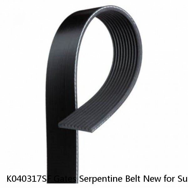 K040317SF Gates Serpentine Belt New for Subaru Impreza Outback Forester WRX STI