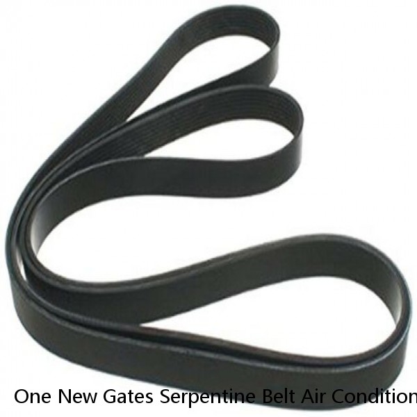 One New Gates Serpentine Belt Air Conditioning K040317SF for Subaru