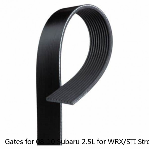Gates for 08-10 Subaru 2.5L for WRX/STI Stretch Fit AC Belt - gatK040317SF