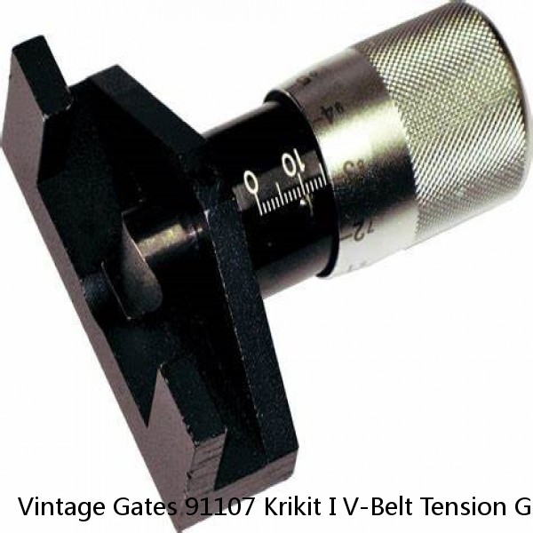  Vintage Gates 91107 Krikit I V-Belt Tension Gauge