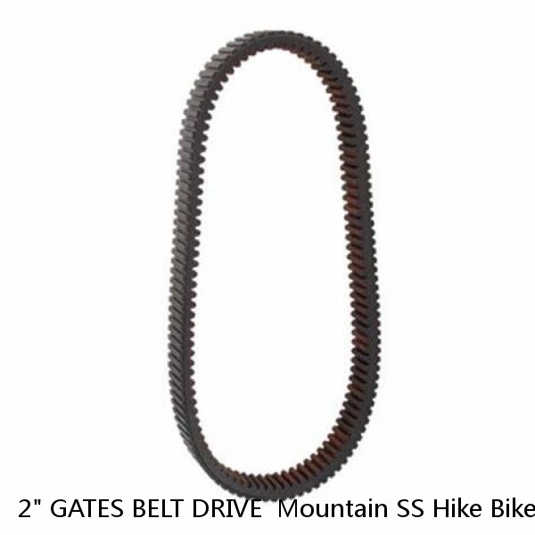 2" GATES BELT DRIVE  Mountain SS Hike Bike Ride Run Outdoor - STICKER DECAL 